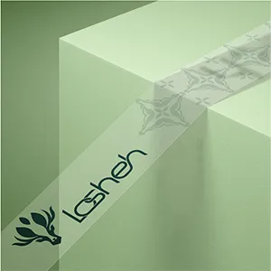 لوگوی لوشه برروی چسب